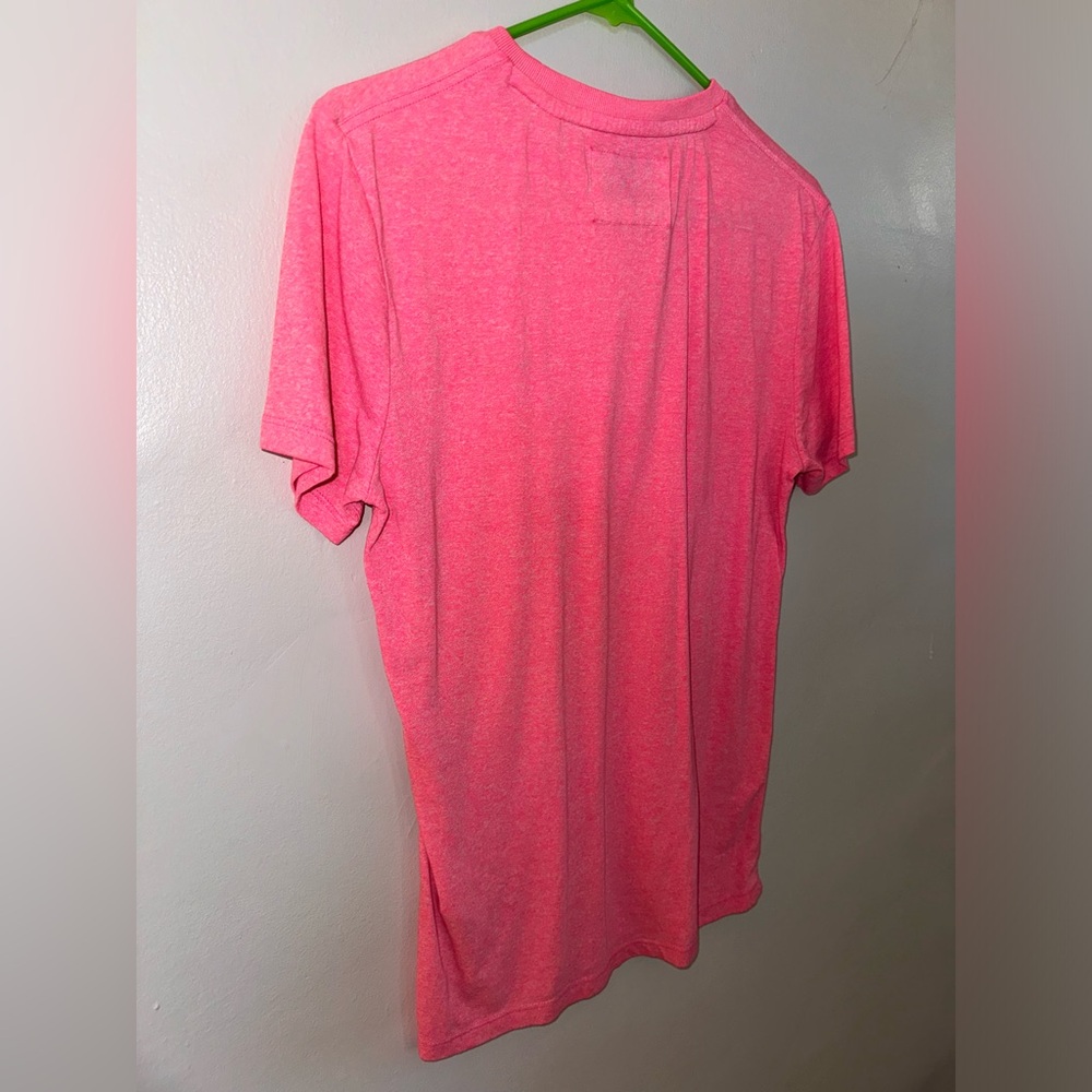 Vintage Superdry Pink T-Shirt - Picture 7 of 10